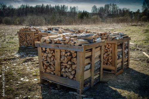 Wood packaging in rural areas