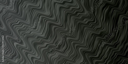 Light Gray vector backdrop with curves. Gradient illustration in simple style with bows. Pattern for websites, landing pages.