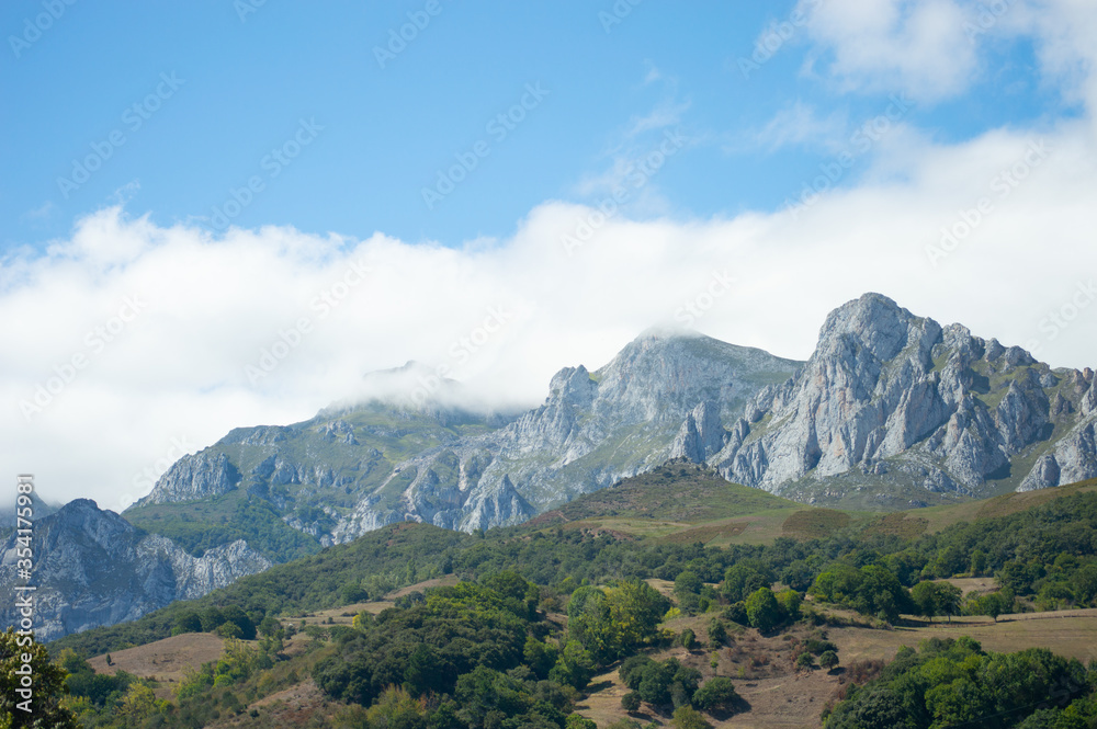 Mountain range from 'Picos de Europa', Cantabria, Spain