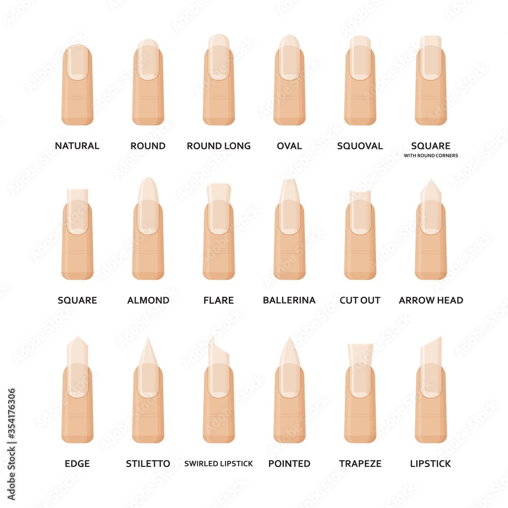 Almond vs. Square Shape: Your Guide to Popular Nail Shapes – Daline Nails