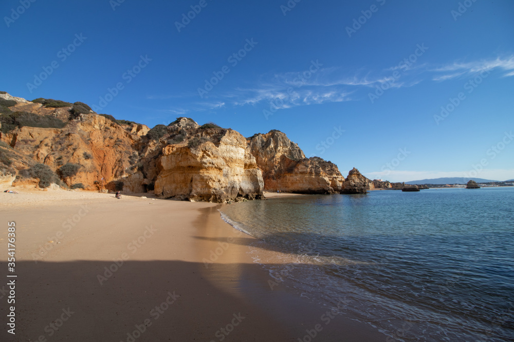 Wide View of the Lonely Beach