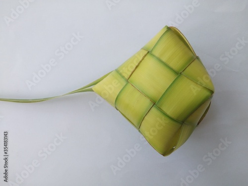 Ketupat or rice dumpling is a local delicacy during the Eid-ul-Fitr festive season photo