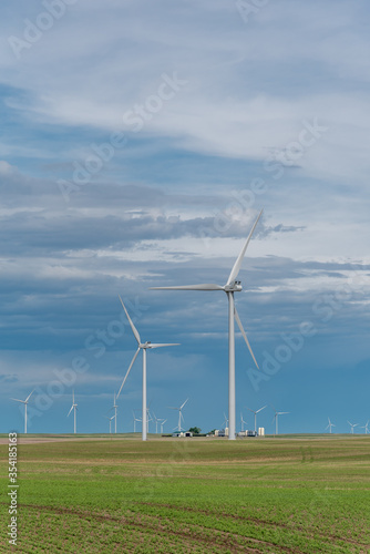 Wallpaper Mural Wind turbines located in South Eastern Alberta close to Carmangay. Project is called the Blackspring Ridge Wind Farm. Torontodigital.ca