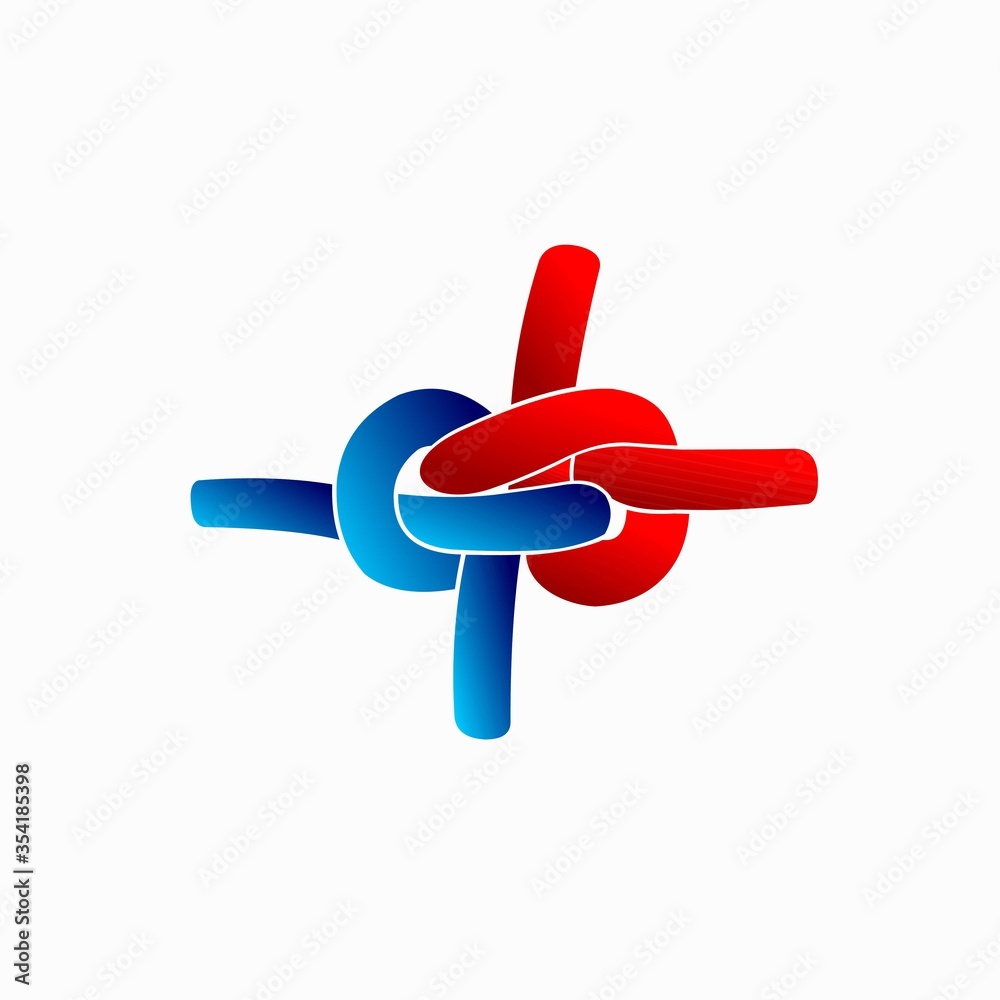 ropes vector logo, rope knot vector ropes vector logo, rope knot vector