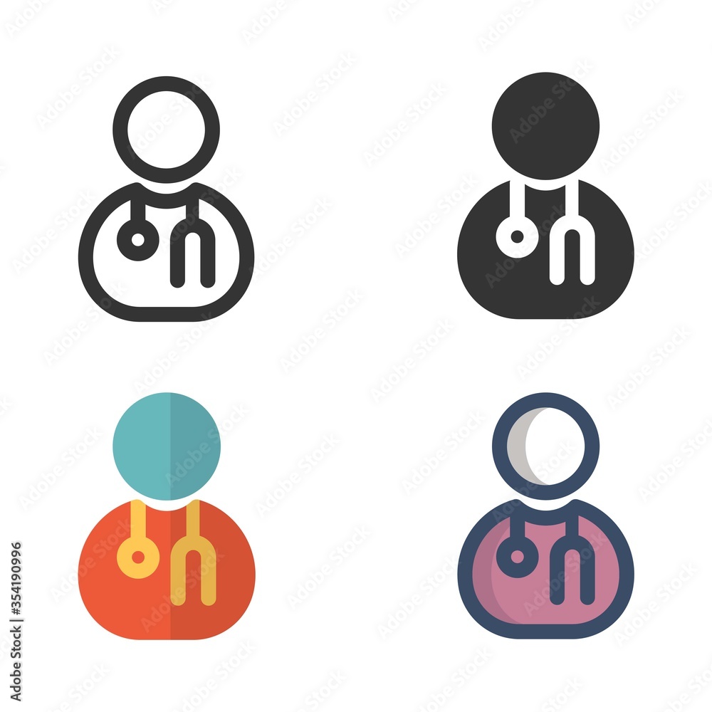 doctor icon vector illustration for website and graphic design doctor icon vector illustration for website and graphic design