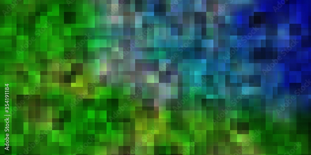 Light Blue, Green vector layout with lines, rectangles. Light Blue, Green vector layout with lines, rectangles.