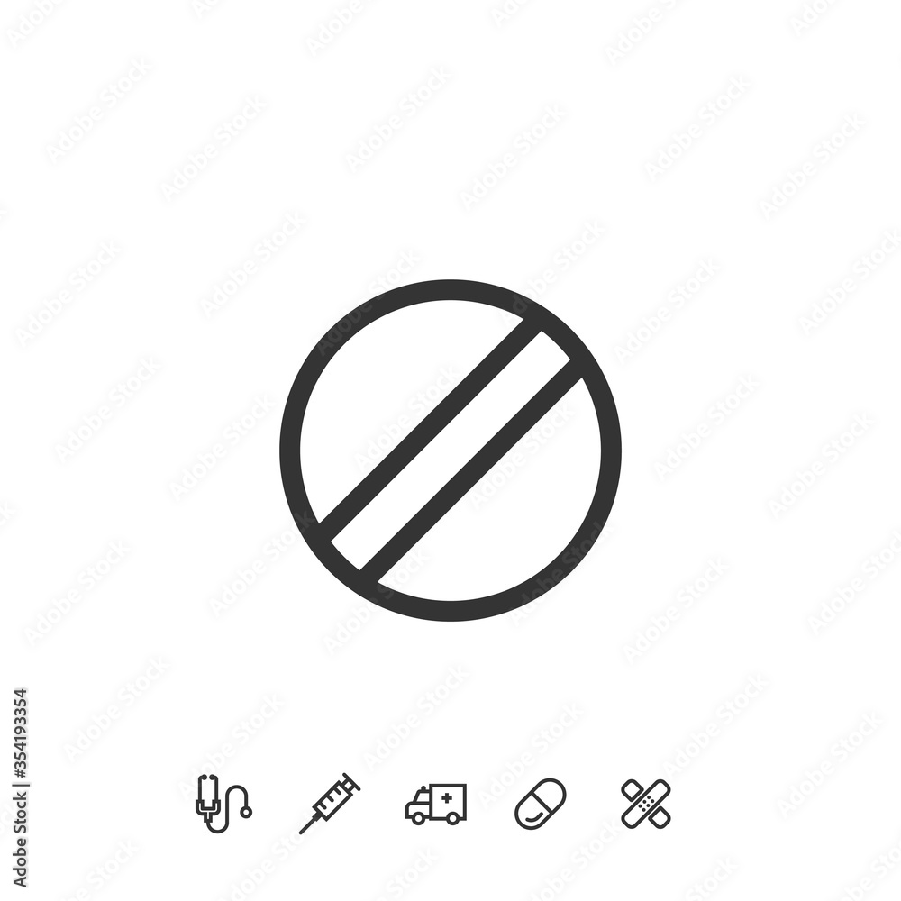 tablet medicine icon vector illustration for website and graphic design tablet medicine icon vector illustration for website and graphic design