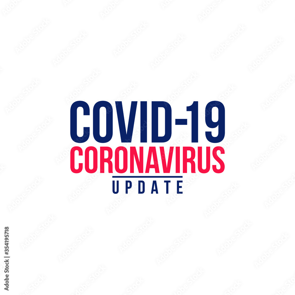 Coronavirus 2019-nCoV. Corona virus poster vector illustration COVID-19
