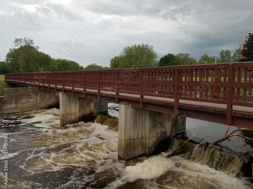 dam on the river