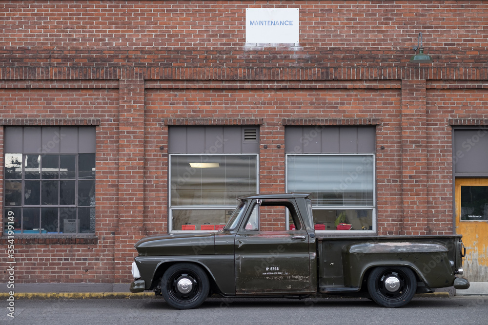 Classic Vintage Hot Rod Truck