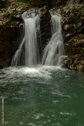 Fototapeta Naklejka Na Ścianę i Meble -  Waterfall in the country park in Hong Kong