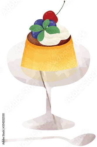 pudding,プリン,パフェ,デザート