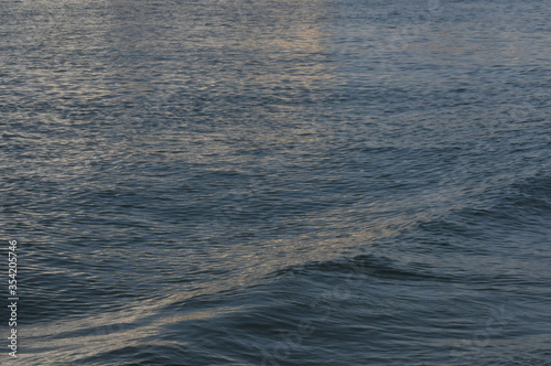 small wave in the sea