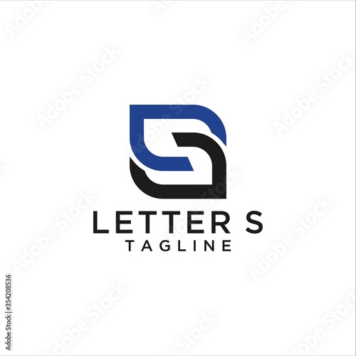 letter S Vector logo design. S letter sign