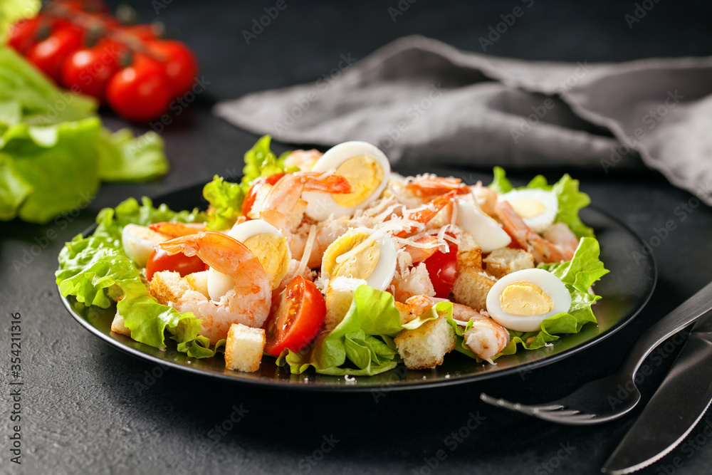 Seafood caesar salad Seafood caesar salad