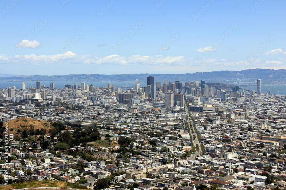 aerial view of san francisco