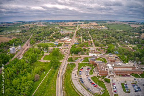 The Winnebago Tribe of Ho-chunk Native Americans lives in Nebraska photo