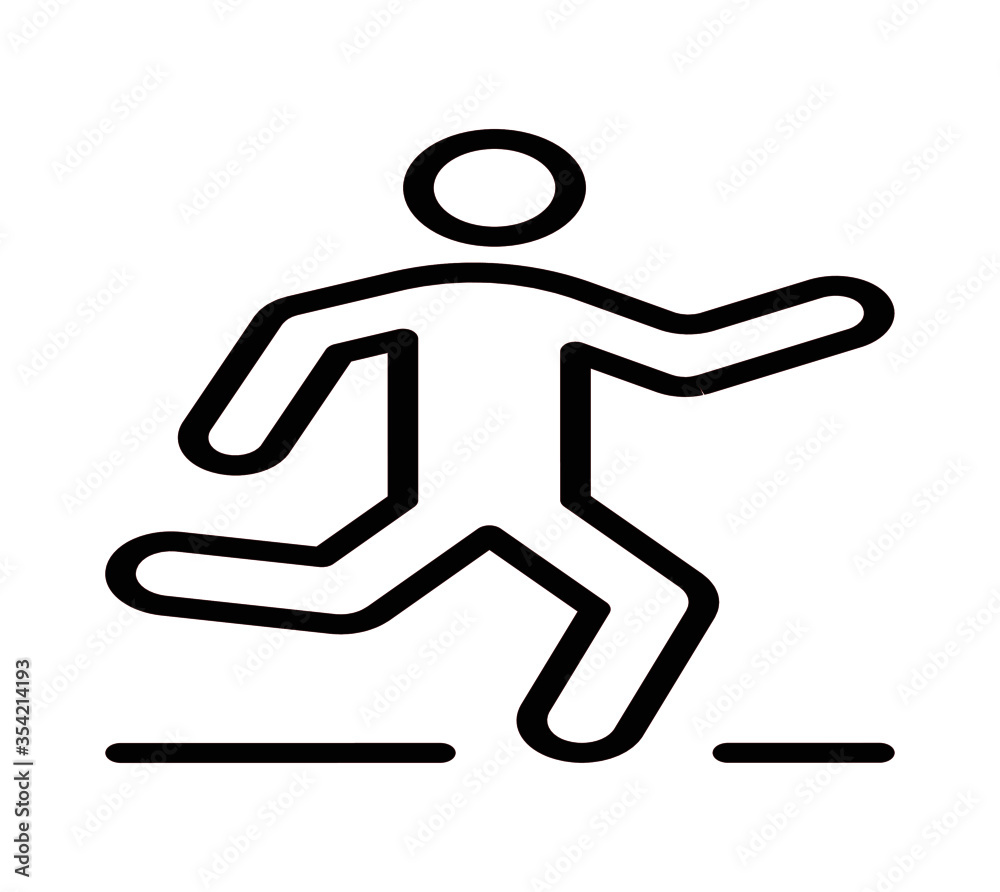 CARDIO WORKOUT icon vector for web and app CARDIO WORKOUT icon vector for web and app