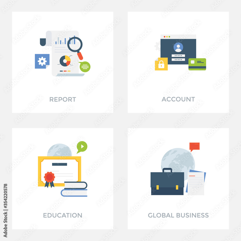 Business And Analysis Illustration Business And Analysis Illustration