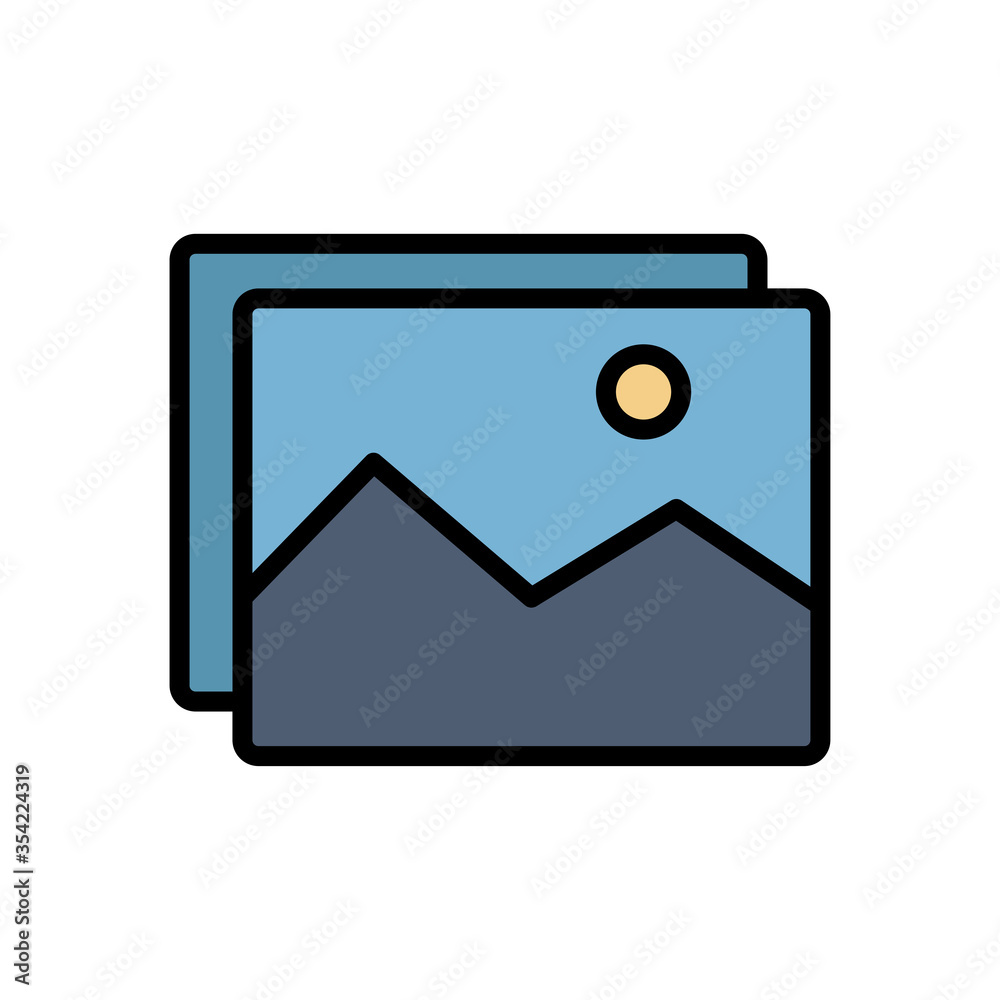 image - photo icon vector design template image - photo icon vector design template