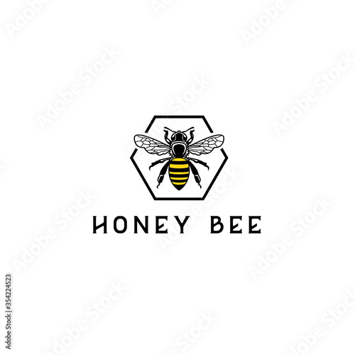 Honey Bee logo design
