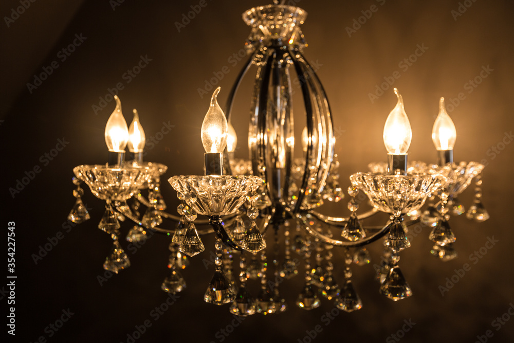 Diamond Crystal Chandelier with luxury design