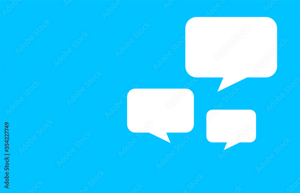 speech bubble square white frame isolated on blue background, label dialog chatting for talk text, banner light blue with speech bubble chatting graphic, white label sign for copy space advertising speech bubble square white frame isolated on blue background, label dialog chatting for talk text, banner light blue with speech bubble chatting graphic, white label sign for copy space advertising
