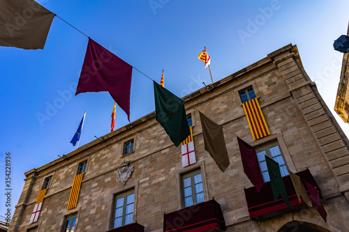 Aixada fair in Manresa, Catalonia, Spain.