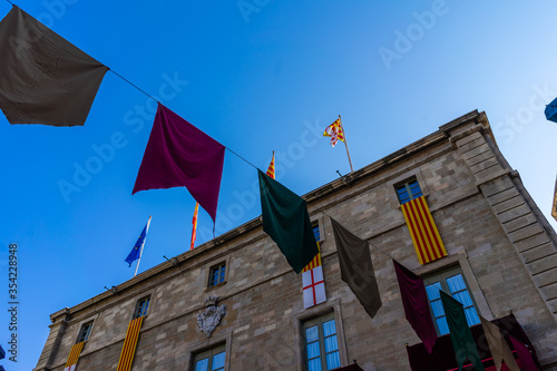 Aixada fair in Manresa, Catalonia, Spain. photo