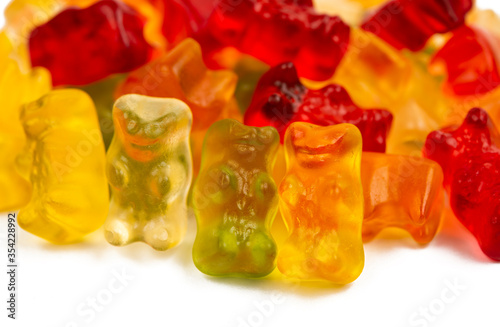 jelly bears isolated © ksena32