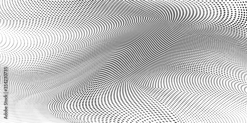Abstract monochrome halftone pattern. Vector illustration 