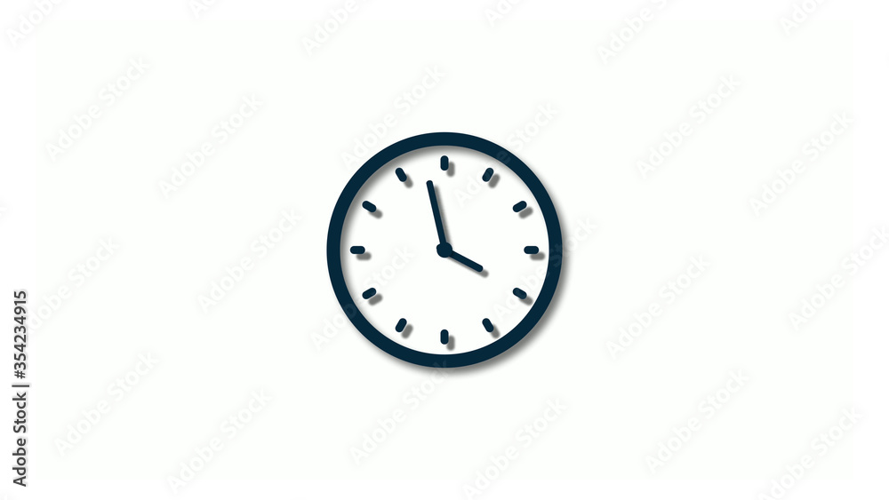 New aqua dark 3d clock icons,clock animation,2 hours clock icon New aqua dark 3d clock icons,clock animation,2 hours clock icon