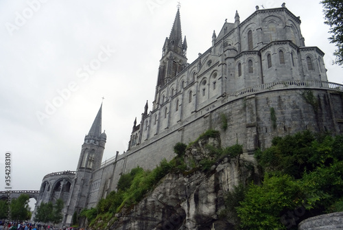 Vue de Lourdes