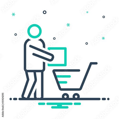 Mix icon for customer
