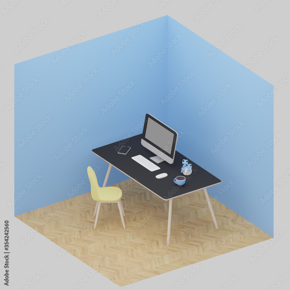 3d Isometricイラスト パソコンでテレワークする人の部屋 斜俯瞰 Ilustracion De Stock Adobe Stock 3d Isometricイラスト パソコンでテレワークする人の部屋 斜俯瞰 Ilustracion De Stock Adobe Stock