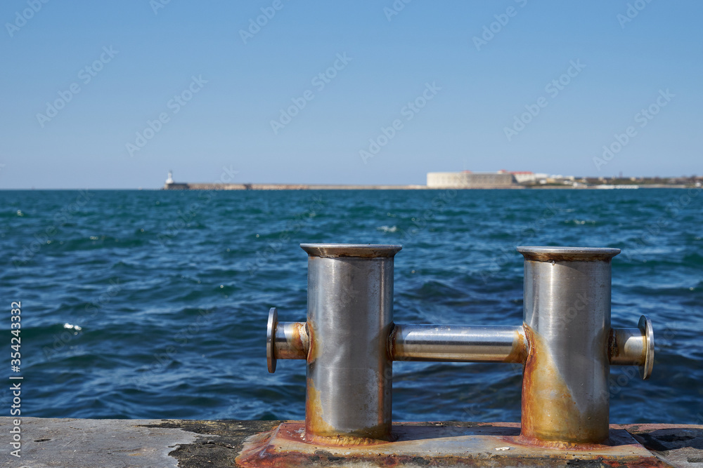 View of the sea coast.