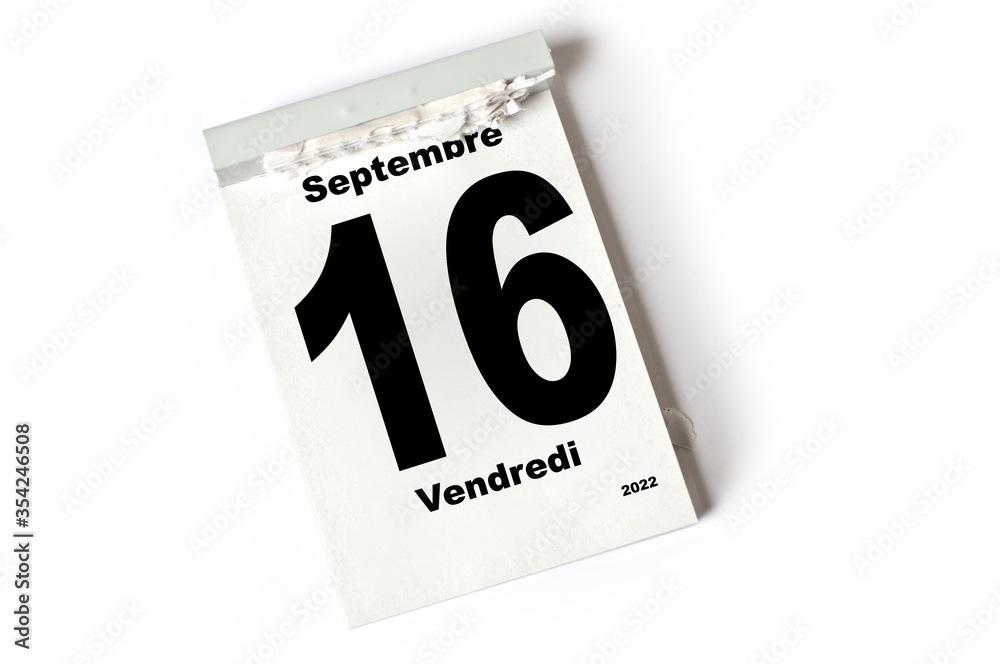 16 Septembre 2022 16 Septembre 2022
