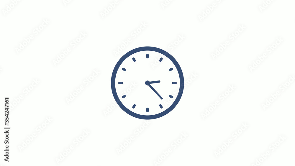 Amazing counting down clock icon on white background,clock image Amazing counting down clock icon on white background,clock image
