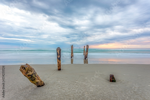 St Clairs Beach - South Island New Zealand photo