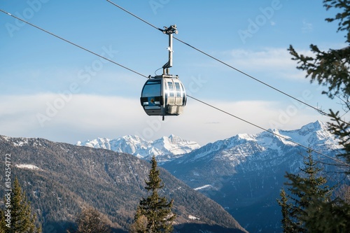 Val di Sole Pejo 3000, Pejo Fonti ski resort, Stelvio National Park, Trentino, Italy