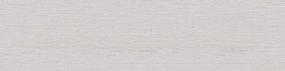 Linen canvas background in superlative white color as part of your design project. Seamless panoramic texture.