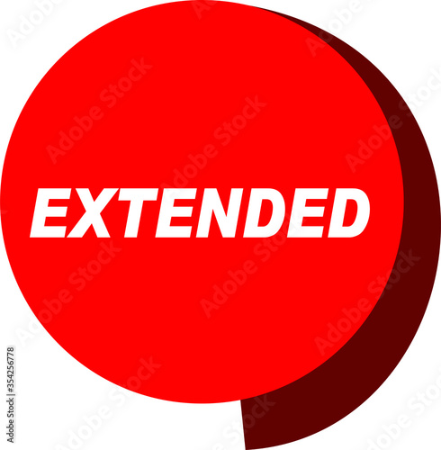 Red Vector Banner extended
