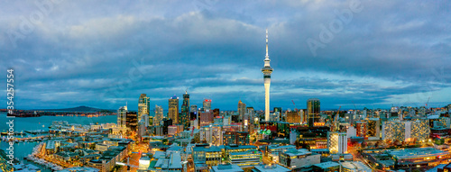 Auckland City Skyline - New Zealand 