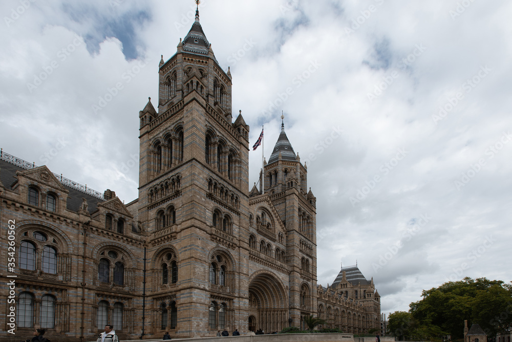 London, united kingdom, 09/27/2019. Natural History Museum, is one of the most favorite museum for families in London