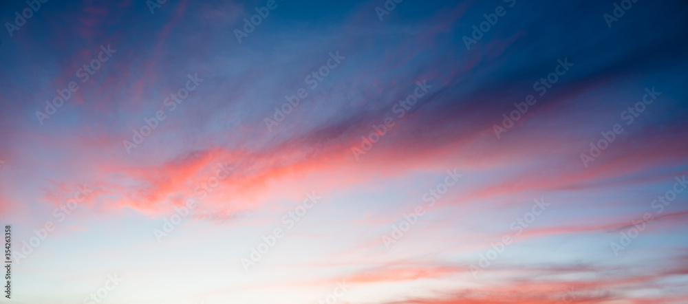 sunset sky background