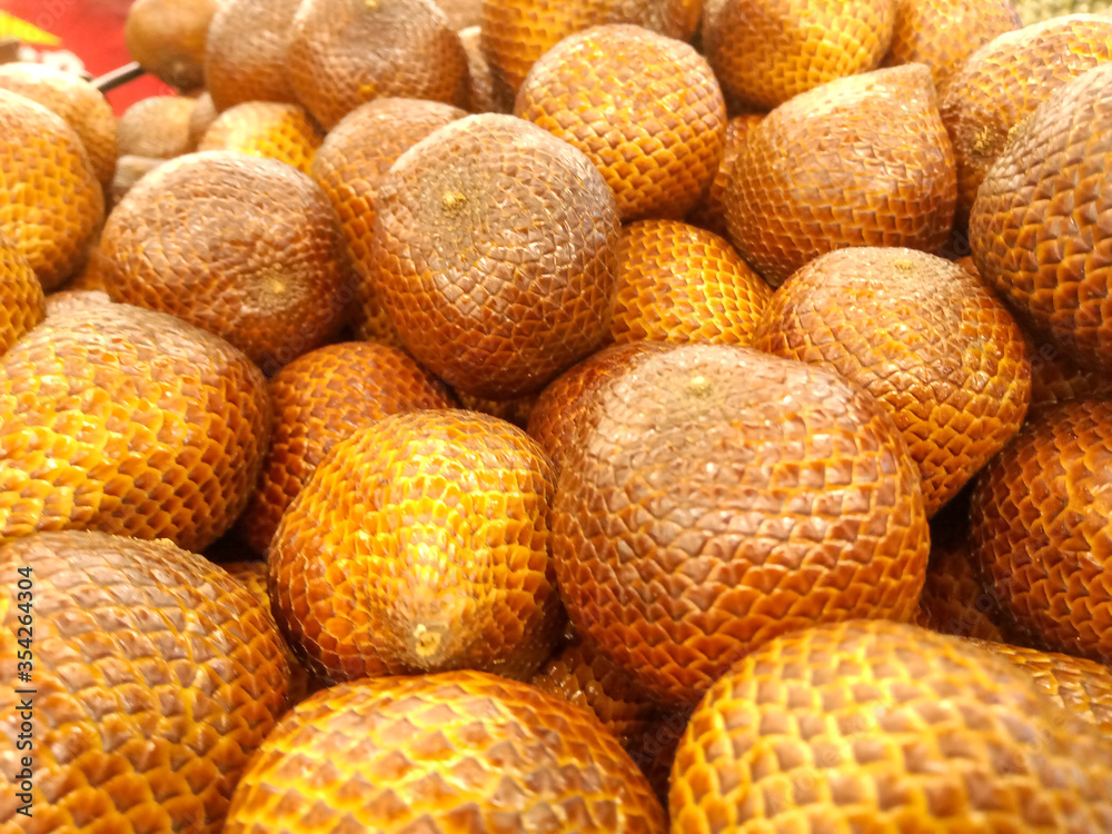 close up of a bunch of fresh snake fruit close up of a bunch of fresh snake fruit