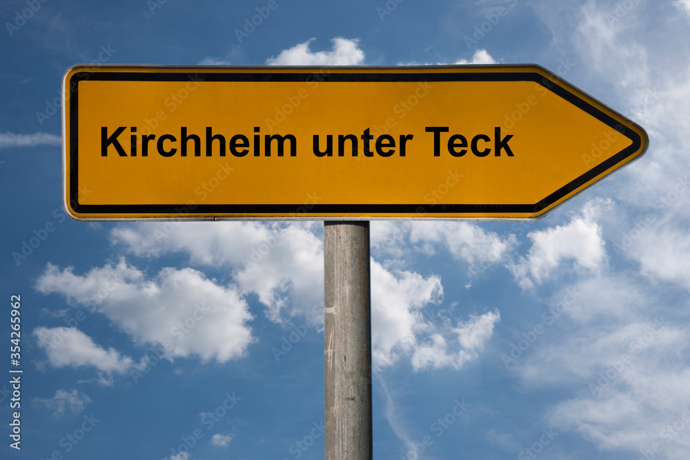 Wegweiser Kirchheim unter Teck
