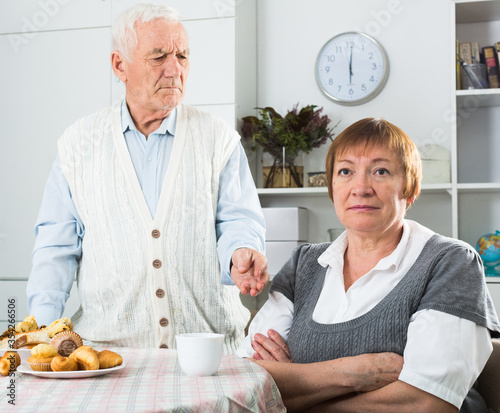 Elderly couple offense