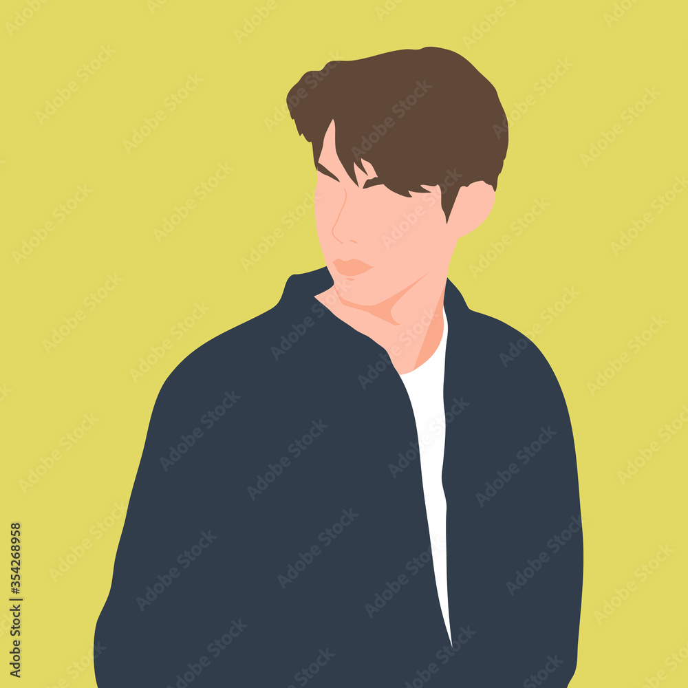 Abstract people vector. Trendy Male characters, Men portrait hand drawn with modern minimal style for prints, fashion, social media cover design, poster and background. Vector illustration. Abstract people vector. Trendy Male characters, Men portrait hand drawn with modern minimal style for prints, fashion, social media cover design, poster and background. Vector illustration.
