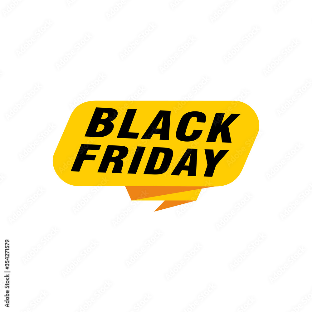Black Friday sale inscription design template. Black Friday banner. Vector illustration Black Friday sale inscription design template. Black Friday banner. Vector illustration